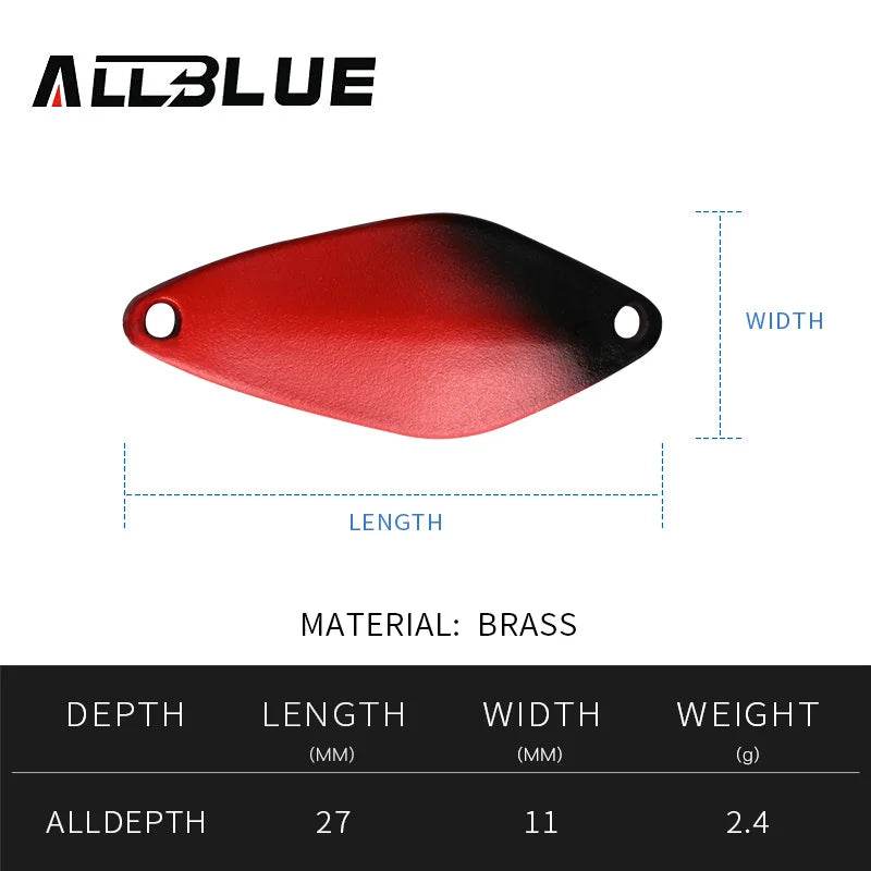 ALLBLUE Mini Trout Spoon Lure - Fish & Cheaps | Fishing & Outdoor Gear