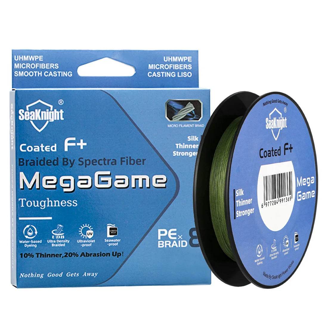 SeaKnight MegaGame M8 – 8-Strand Spectra Fishing Line - Fish & Cheaps | Fishing & Outdoor Gear