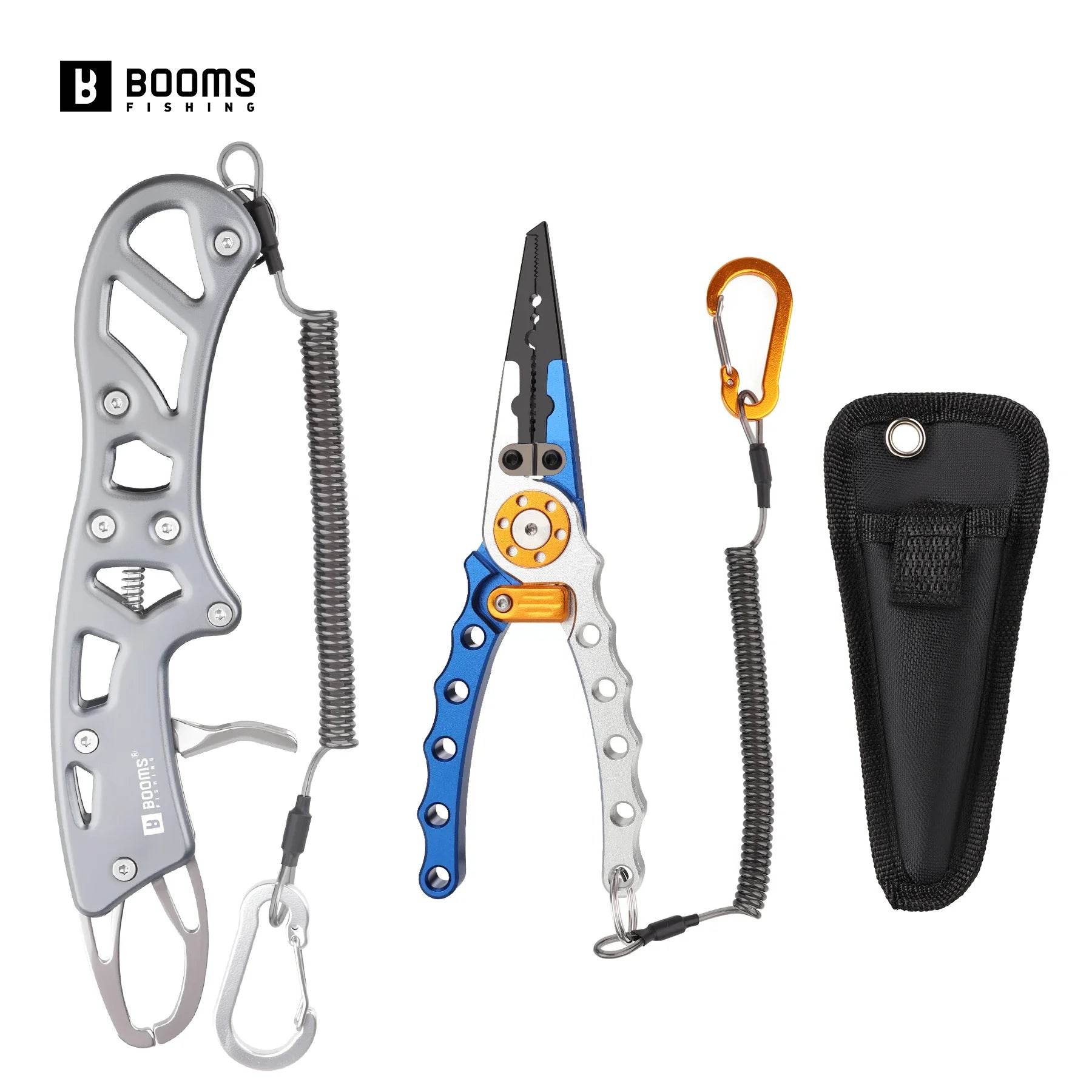 Booms Fishing Aluminium Pliers & Fish Gripper Set - Fish & Cheaps | Fishing & Outdoor Gear