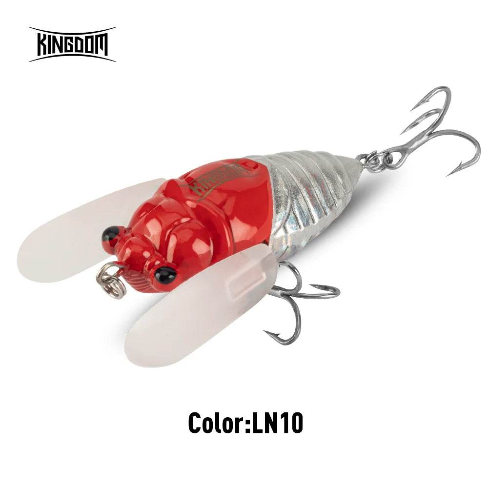 Kingdom Bionic Cicada Topwater Lure - Fish & Cheaps | Fishing & Outdoor Gear