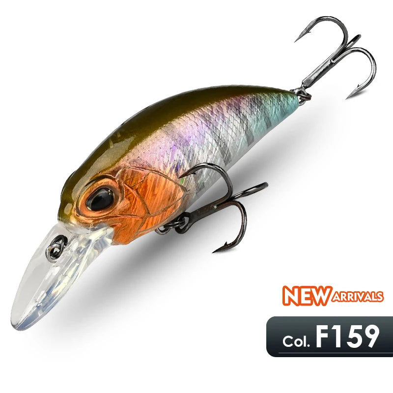 MEREDITH JERK CRANK M65 Floating 14g Hard Bait