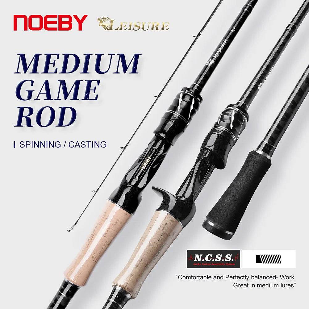Noeby Medium Game Spinning Rod - Fish & Cheaps | Fishing & Outdoor Gear