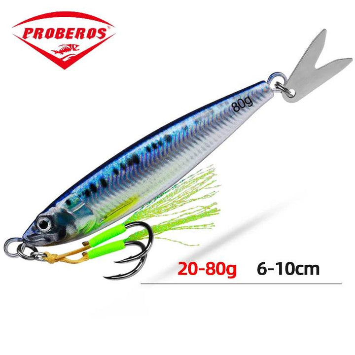 PROBEROS 3D Printed Lifelike Metal Jig - Fish & Cheaps | Fishing & Outdoor Gear