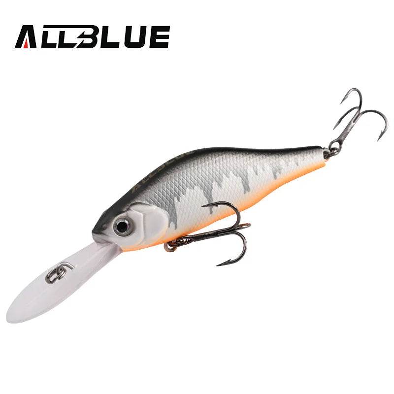 ALLBLUE HUNCH 70SP DR: Pro Suspended Minnow Lure - Fish & Cheaps | Fishing & Outdoor Gear