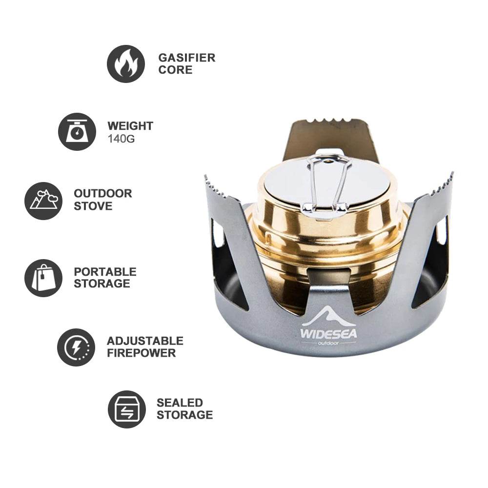 Widesea Mini Ultra-Light Spirit Burner Stove - Fish & Cheaps | Fishing & Outdoor Gear