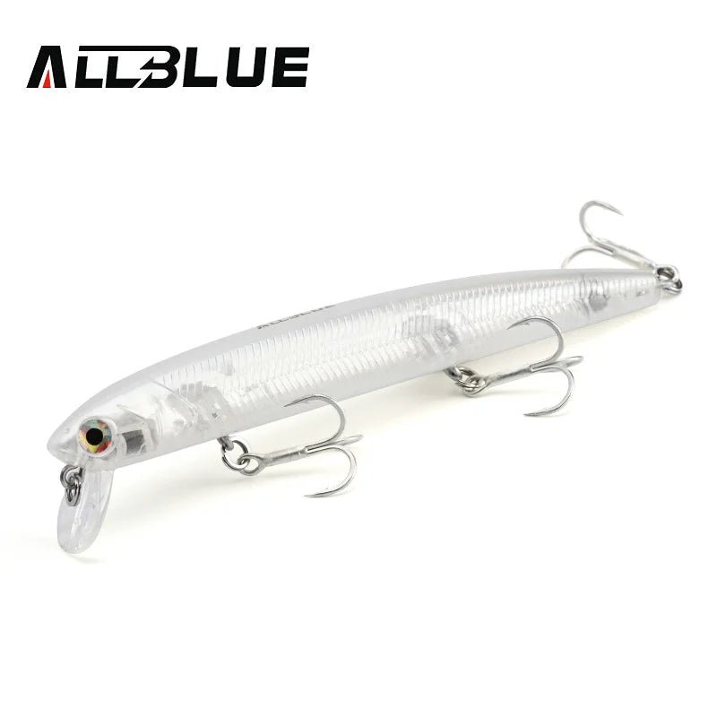 ALLBLUE K-0 Minnow Top Water Wobbler 115mm 13g Fishing Lure Floating Jerkbaits Shallow Diving Hard Bait 0-0.3M Pike Bass Tackle