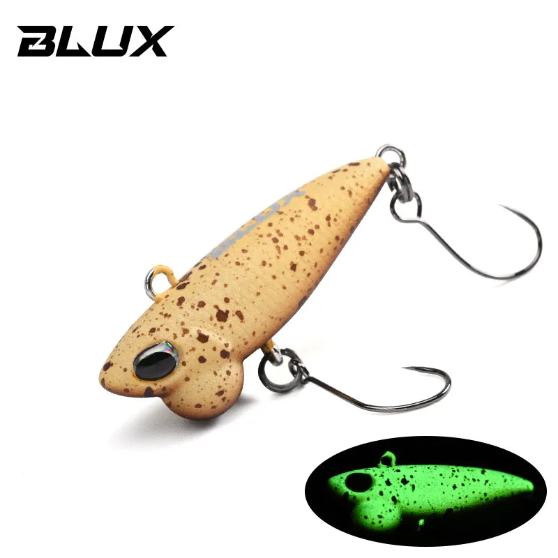 BLUX Shineride Nano 31mm 2.8g Lipless Sinking Plug Fishing Lure Crankbait Stream Area Trout Darts Plastic Artificial Bait Tackle