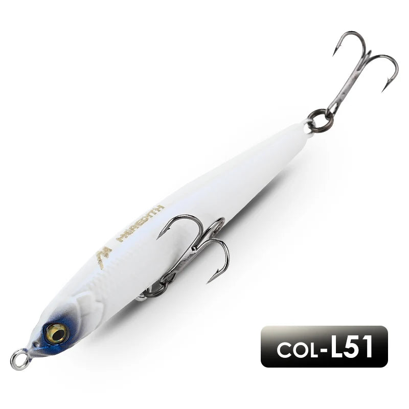 MEREDITH Fishing Lure Pencil Wobblers Hard Bait Sinking Fishing Wobbler  Artificial Lure Saltwater Lures For Pike Bass