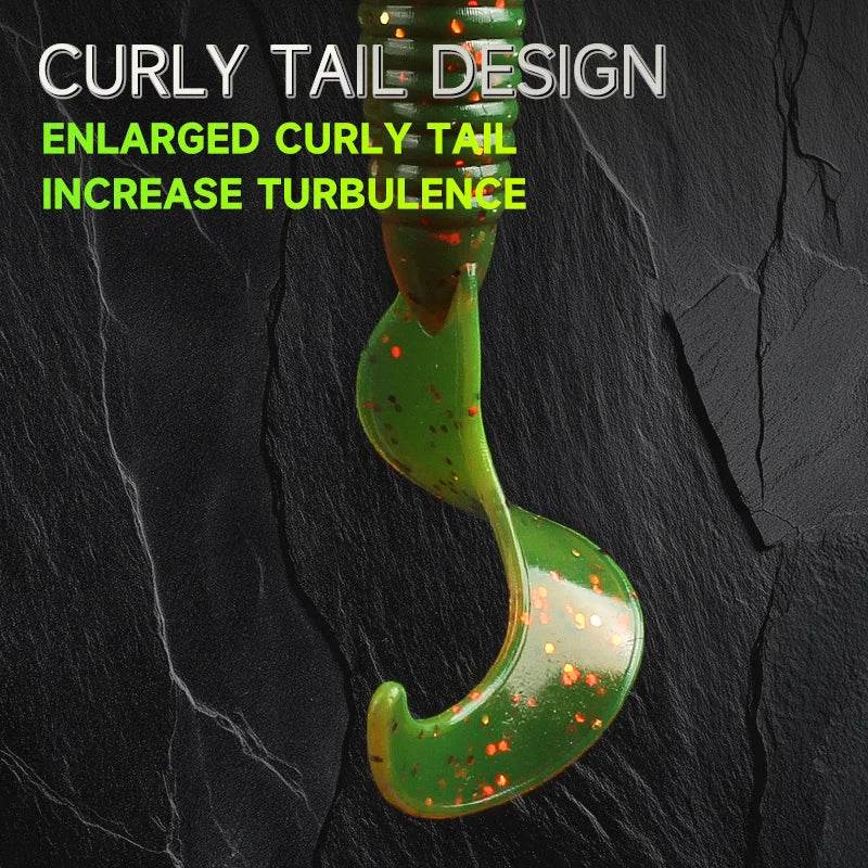 Supercontinent Angry Spin Silicone Worm Lure - Fish & Cheaps | Fishing & Outdoor Gear