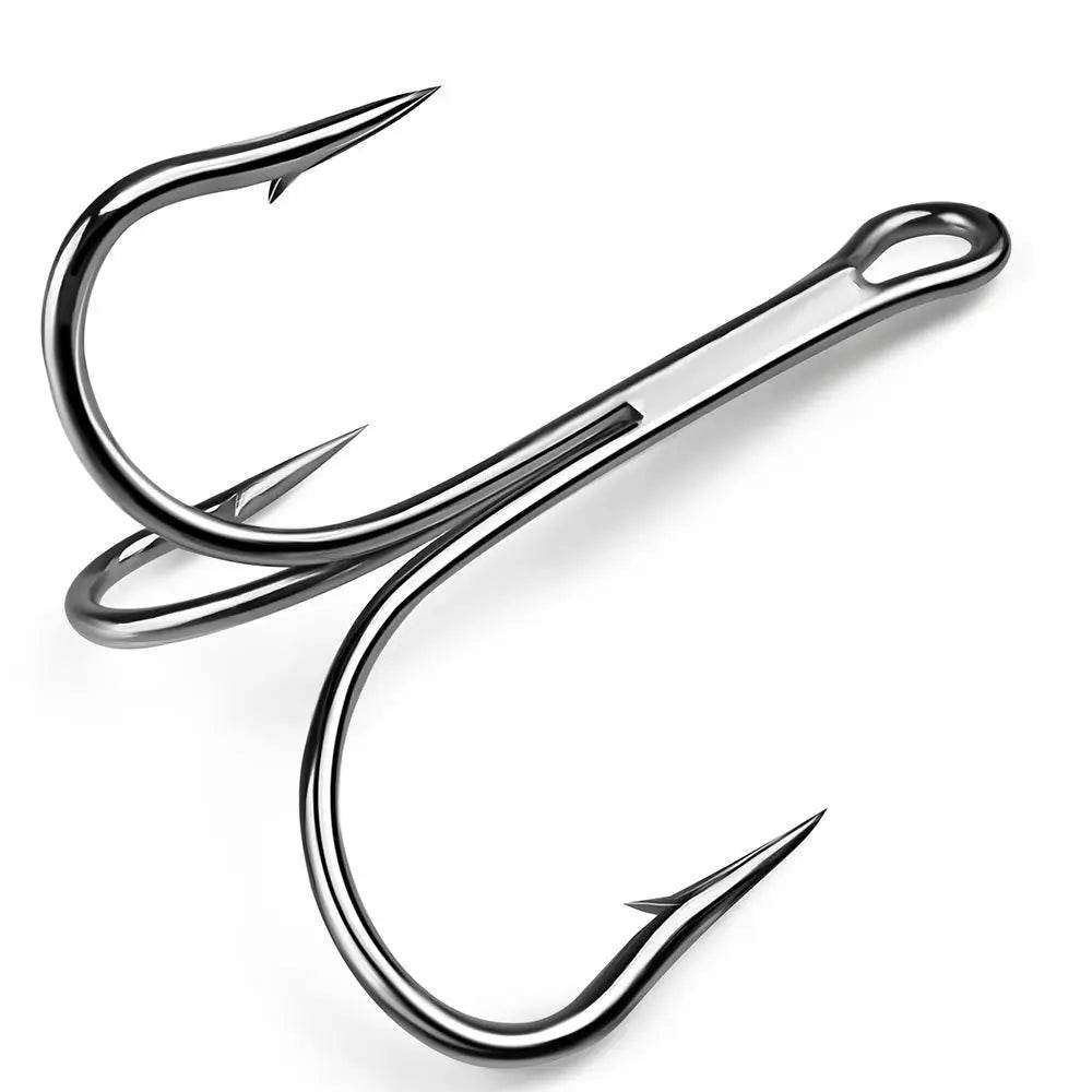 PROBEROS 10pcs Big Sharp Treble Hooks - Fish & Cheaps | Fishing & Outdoor Gear