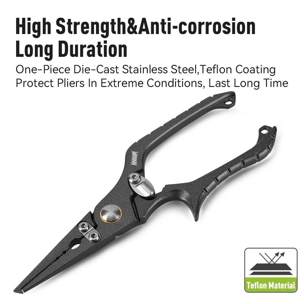 Kingdom Multifunctional Fishing Pliers 15cm - Fish & Cheaps | Fishing & Outdoor Gear
