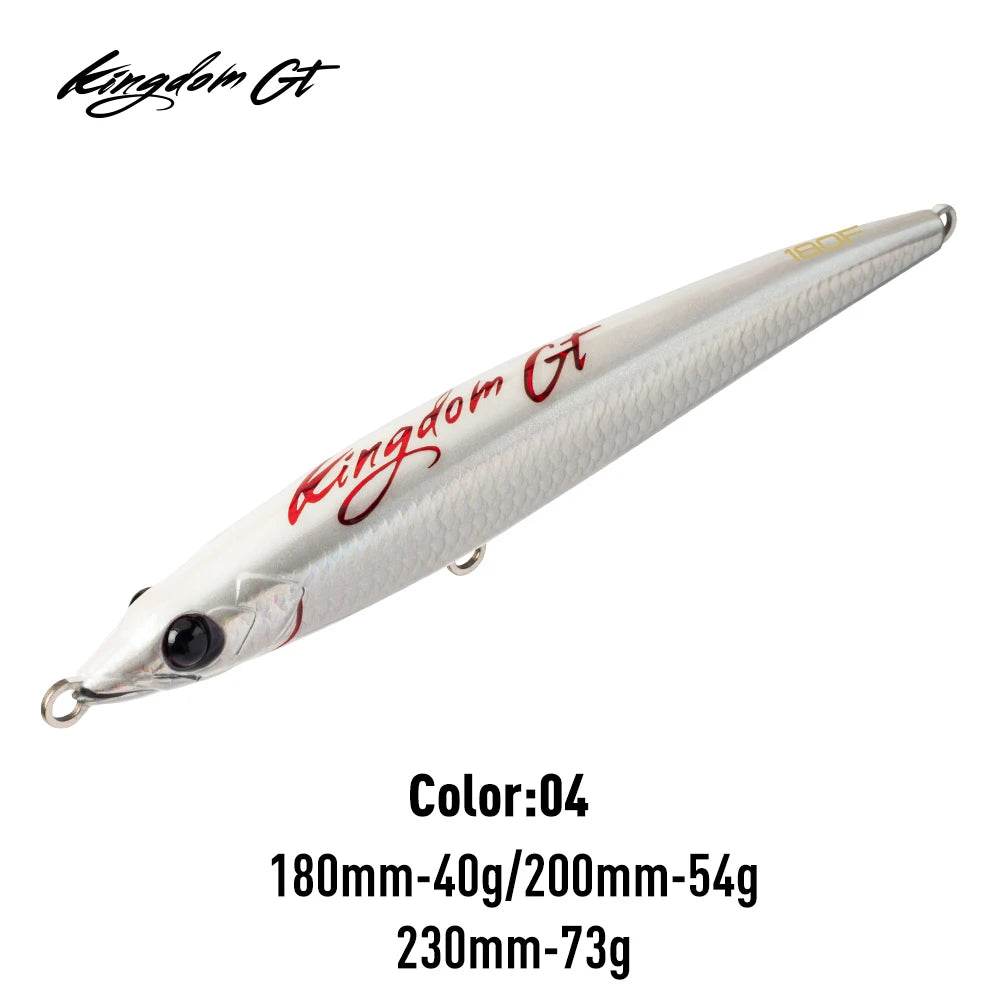 Kingdom GT Sea Fishing Lure – Topwater Pencil - Fish & Cheaps | Fishing & Outdoor Gear