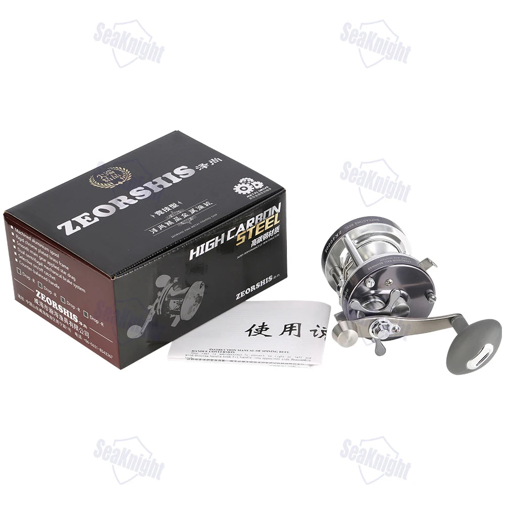 New SEAKNIGHT All Metal Casting Drum Reel 6BB