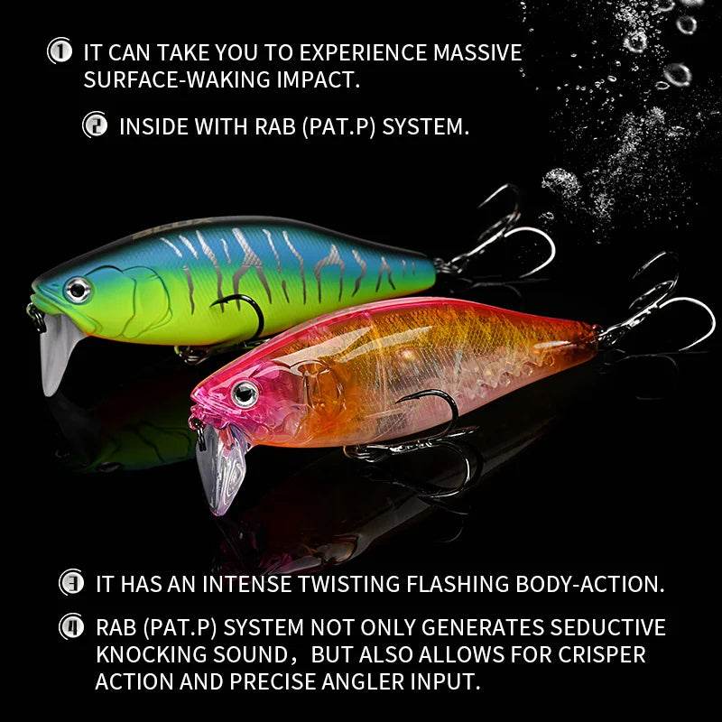 BLUX GIAN 105F Minnow – Topwater Floating Lure - Fish & Cheaps | Fishing & Outdoor Gear