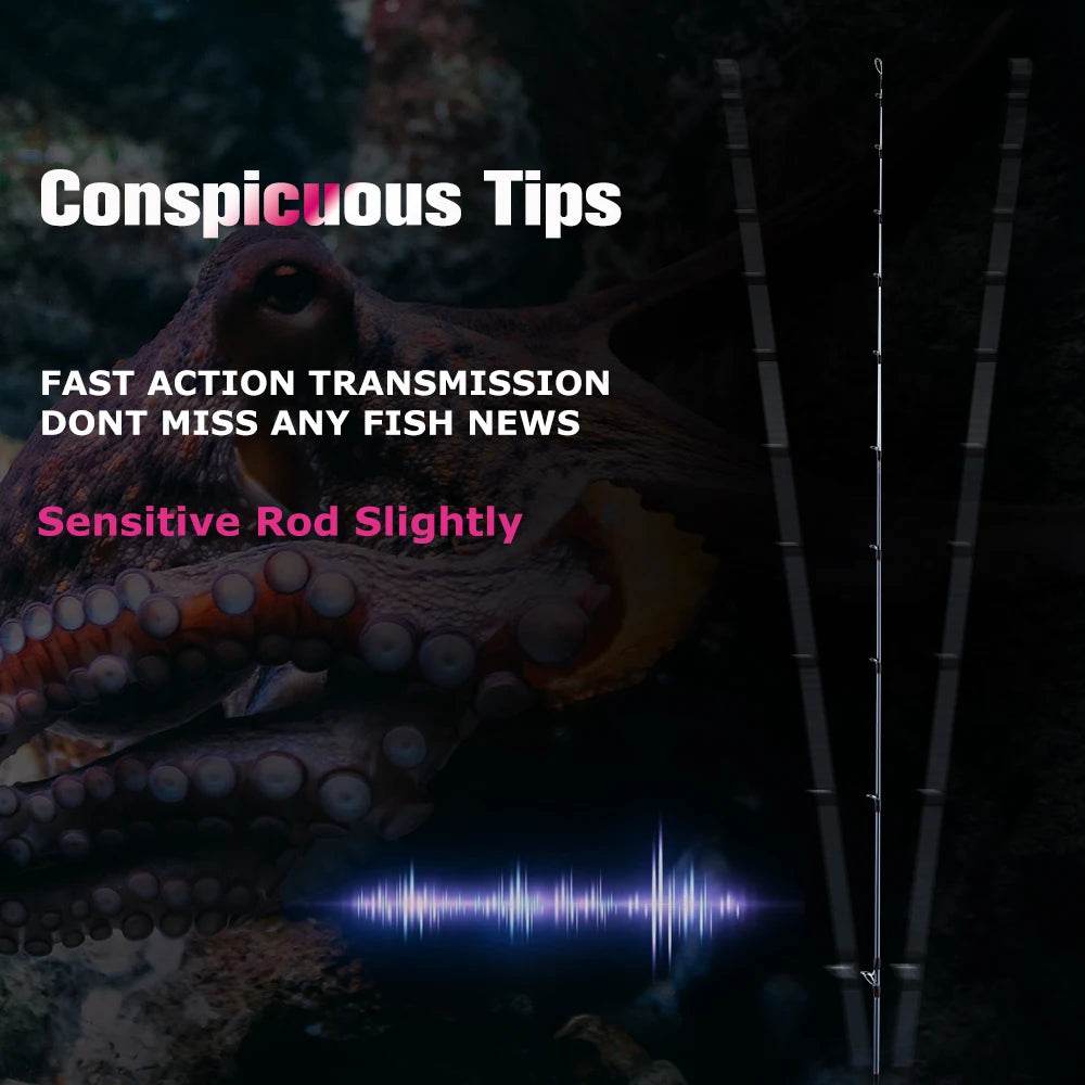 Goture Ultralight Jigging Squid Rod – 1.7m & 1.83m - Fish & Cheaps | Fishing & Outdoor Gear