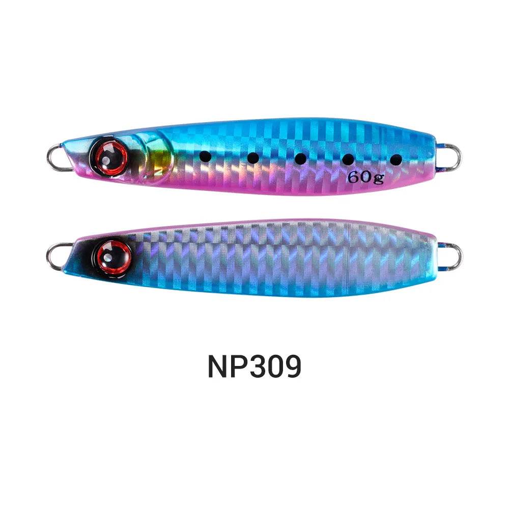 Noeby Metal Jig Lure 60g – Tail Spinner Jig - Fish & Cheaps | Fishing & Outdoor Gear