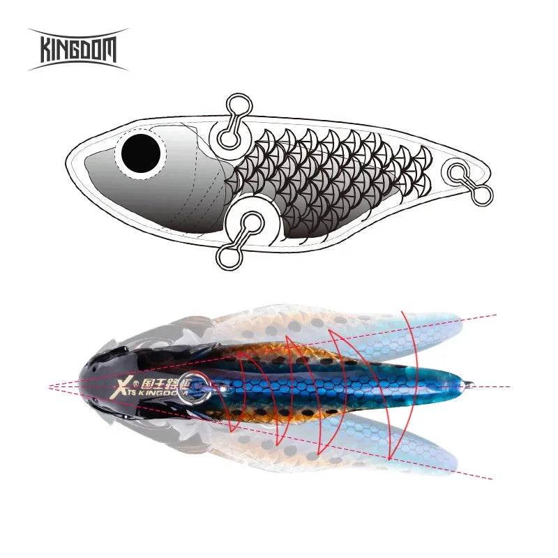 Kingdom VIB Sinking Vibration Crankbait - Fish & Cheaps | Fishing & Outdoor Gear