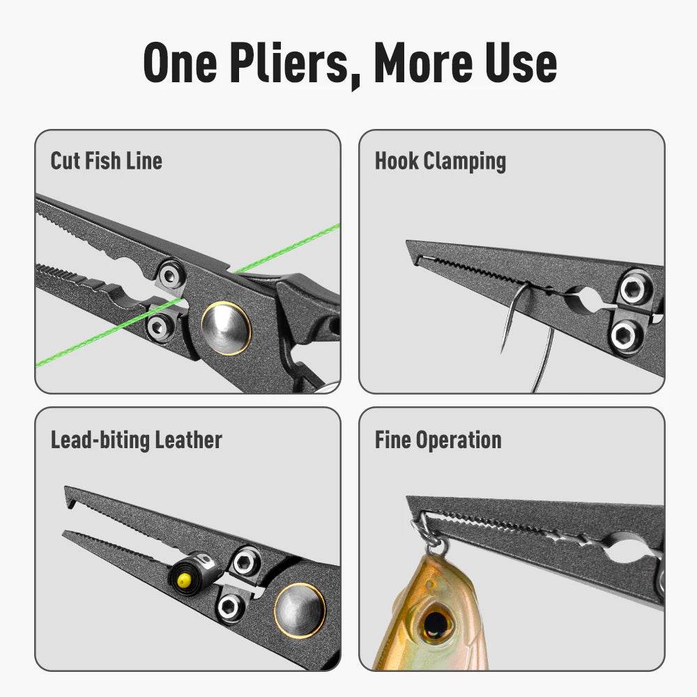 Kingdom Multifunctional Fishing Pliers 15cm - Fish & Cheaps | Fishing & Outdoor Gear