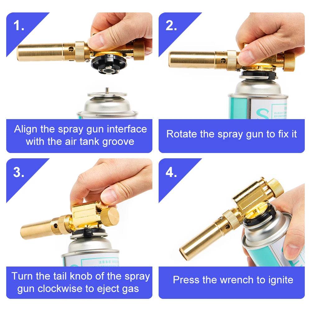 Widesea BBQ Flame Torch — Instant Heat for Outdoor Cooking - Fish & Cheaps | Fishing & Outdoor Gear