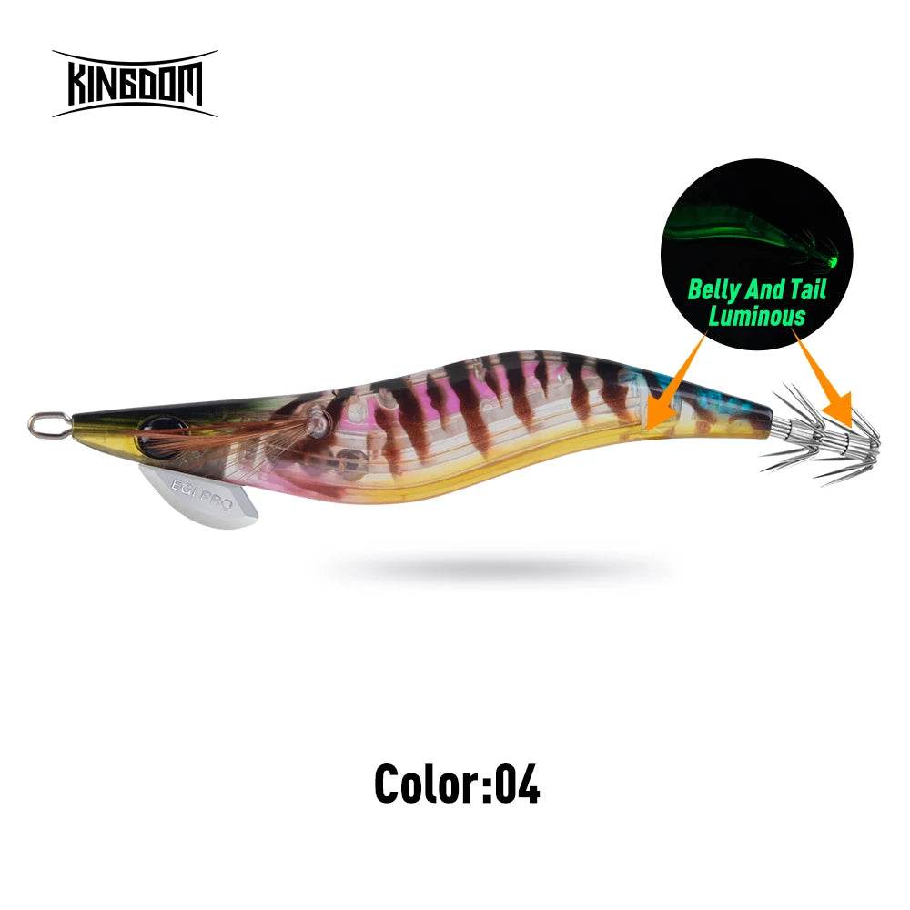Kingdom Long Casting Luminous EGI Squid Jig - Fish & Cheaps | Fishing & Outdoor Gear