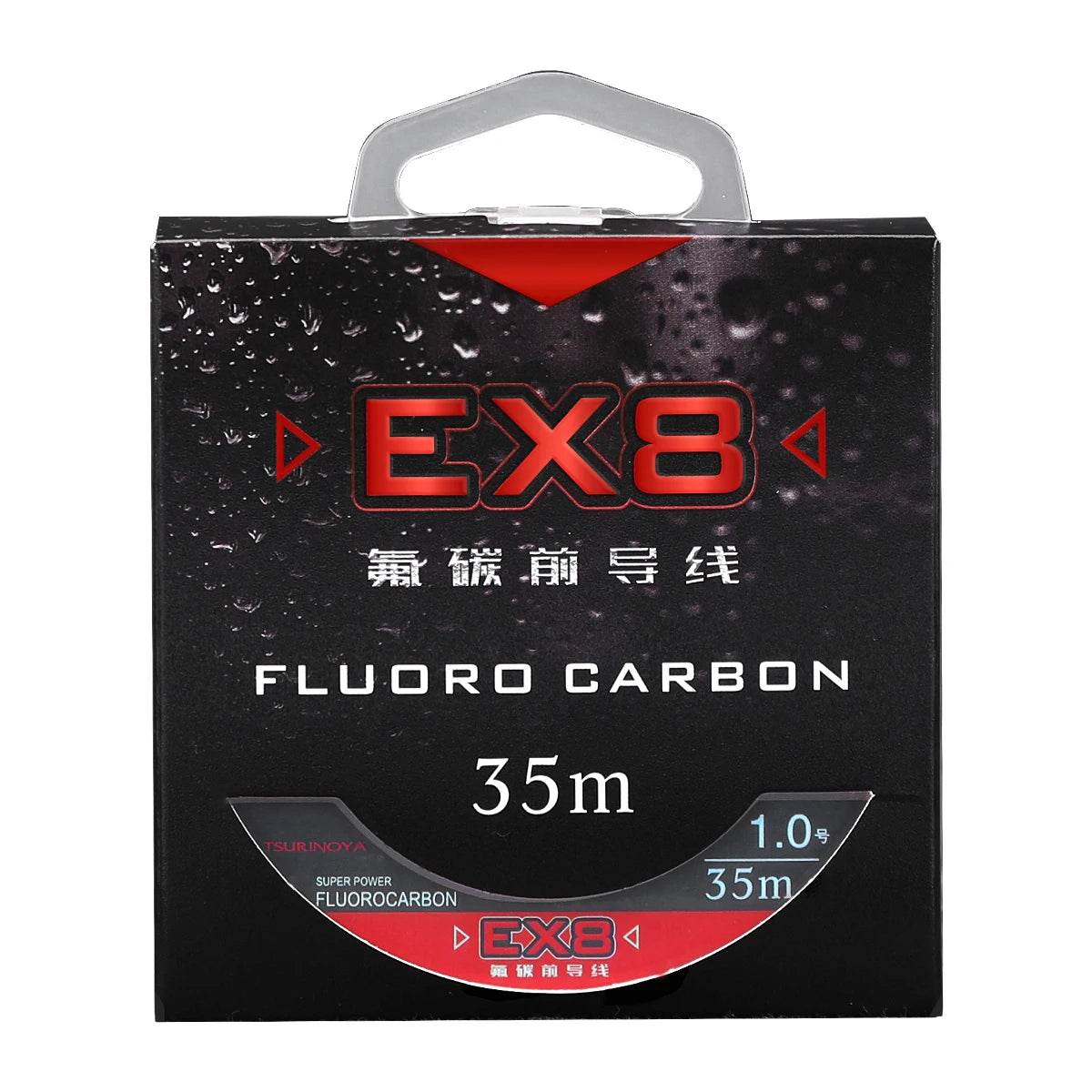 TSURINOYA EX8 Fluorocarbon Leader 35m - Fish & Cheaps | Fishing & Outdoor Gear