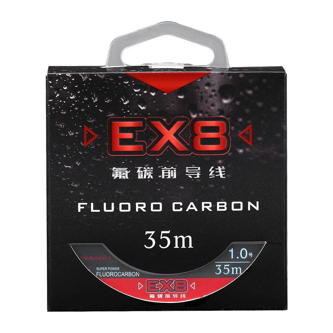TSURINOYA EX8 Fluorocarbon Leader 35m - Fish & Cheaps | Fishing & Outdoor Gear