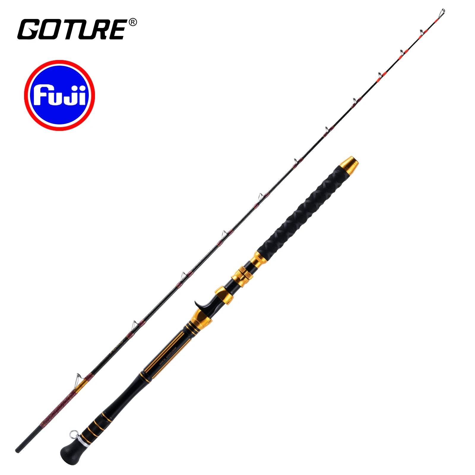 Goture Full Fuji Guide Ring Ocean Jigging Rod - Fish & Cheaps | Fishing & Outdoor Gear