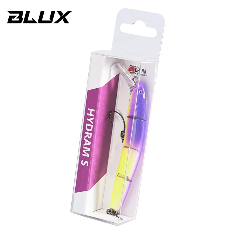 BLUX HYDRAM-S Joint Minnow 70mm 4g Fishing lure Sinking Crank Wobbler Area Trout  Stream Freshwater Artificial Bait Gear