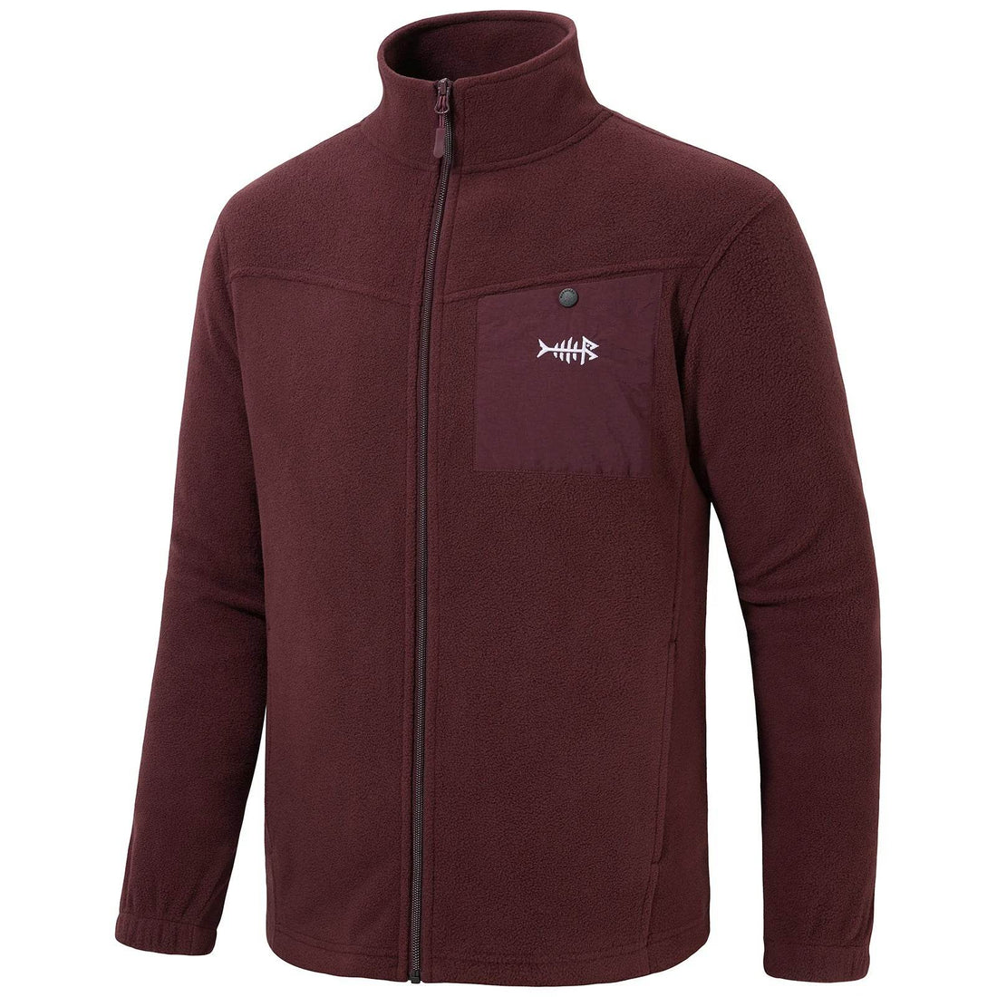 BASSDASH AllDay Men’s Full Zip Fleece Jacket - Fish & Cheaps | Fishing & Outdoor Gear