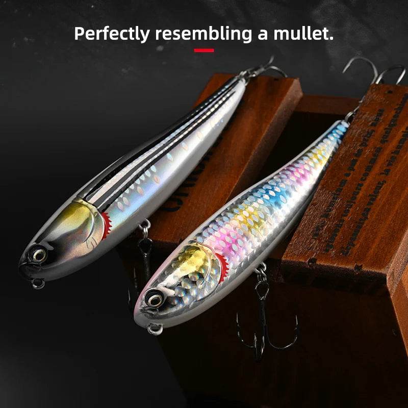 ALLBLUE BULLET MULLET: Surface Walker Lure - Fish & Cheaps | Fishing & Outdoor Gear