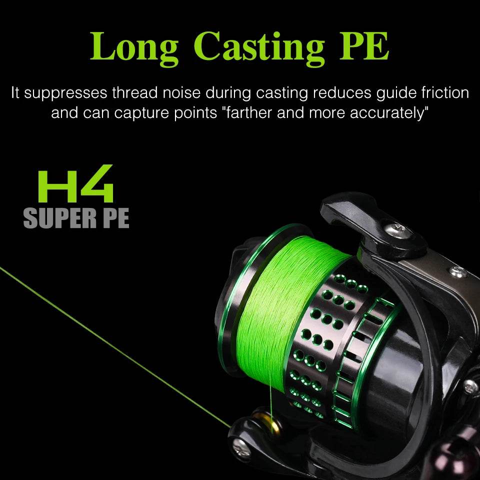 TSURINOYA H4 4-Strand PE Fishing Line - Fish & Cheaps | Fishing & Outdoor Gear