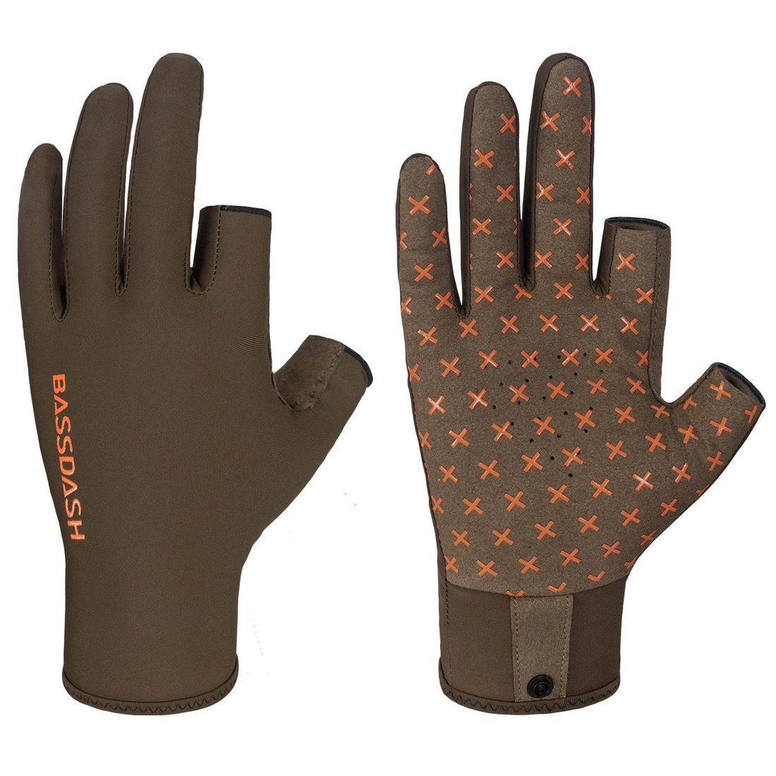 Bassdash Fingerless Camo Warm Weather Gloves - Fish & Cheaps | Fishing & Outdoor Gear