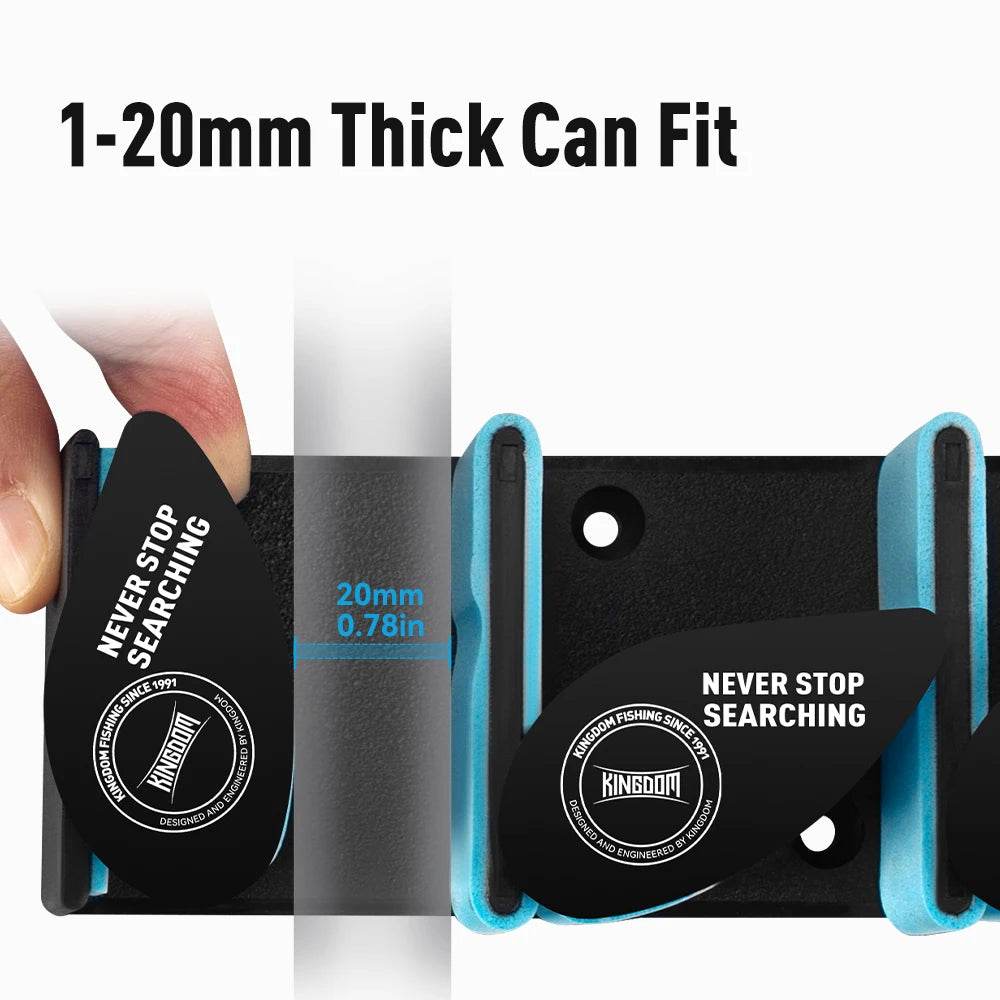 Kingdom 6-Rod Wall Storage Rack - Fish & Cheaps | Fishing & Outdoor Gear