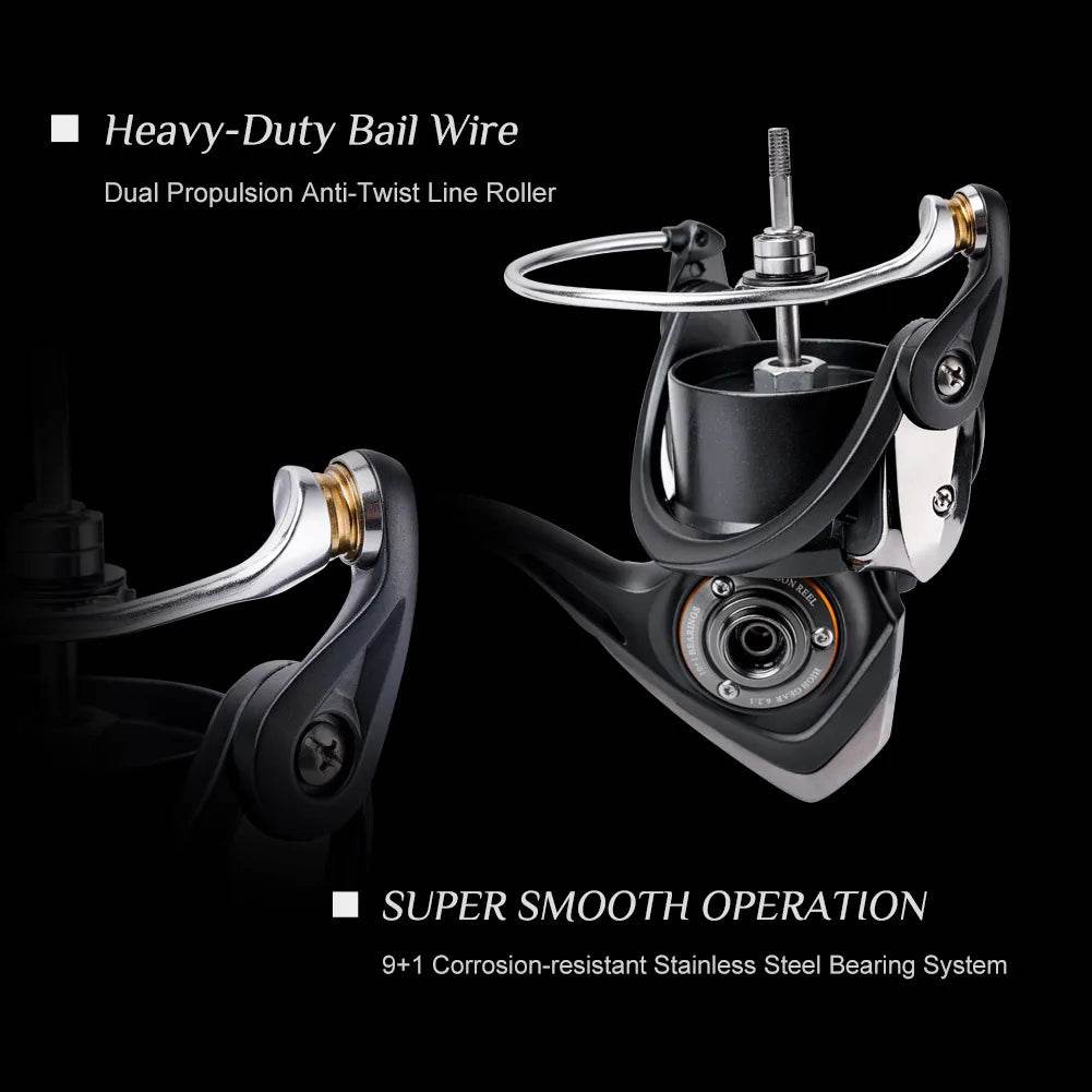 Noeby Infinite Spinning Reel – Precision & Power - Fish & Cheaps | Fishing & Outdoor Gear