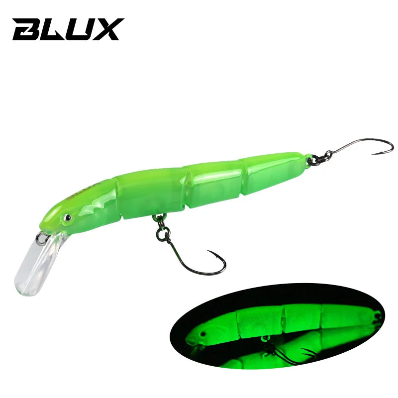 BLUX HYDRAM-S Joint Minnow 70mm 4g Fishing lure Sinking Crank Wobbler Area Trout  Stream Freshwater Artificial Bait Gear