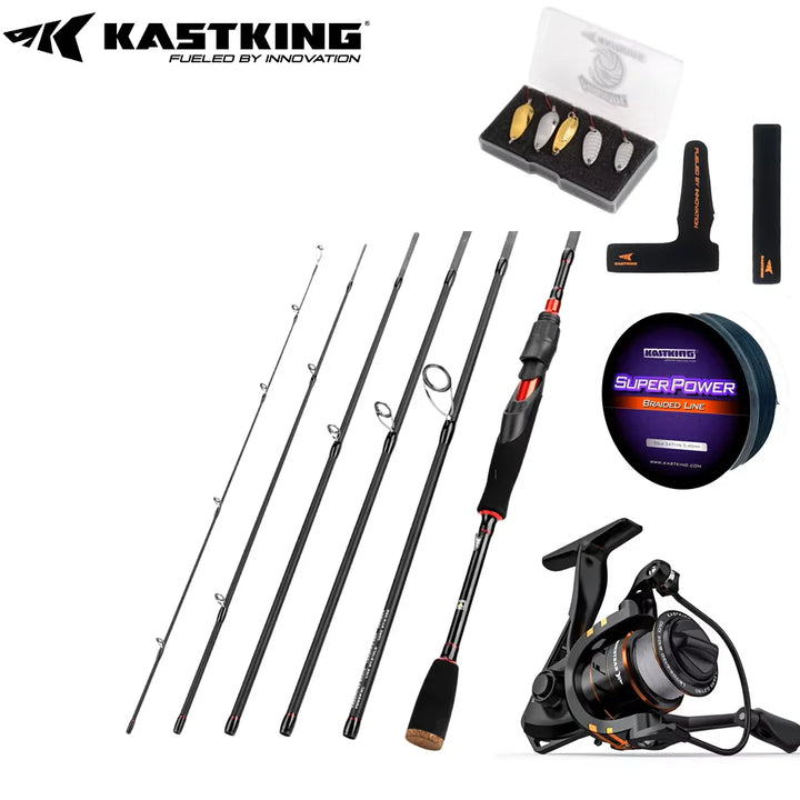 KastKing Spinning Reel and Rod Combo Set