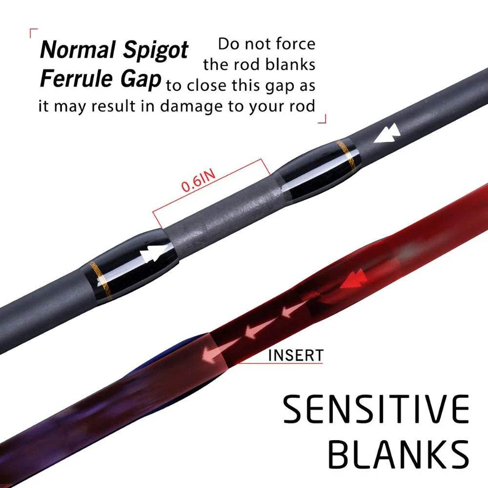 Goture Xceed II Travel Rod – UltraLight 4-Piece Precision - Fish & Cheaps | Fishing & Outdoor Gear