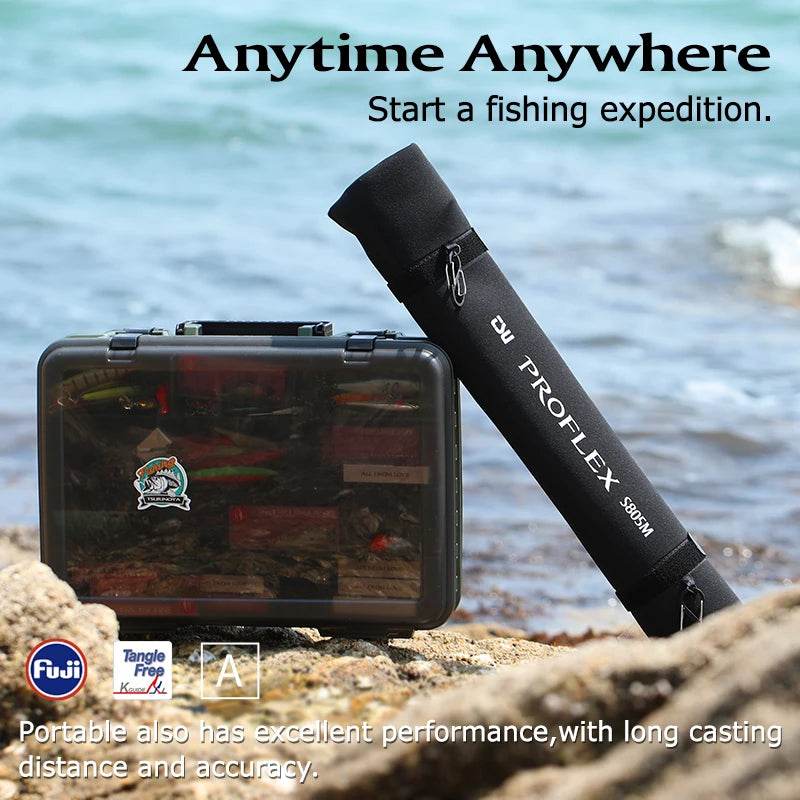 TSURINOYA PROFLEX Packable Shore Jigging Rod - Fish & Cheaps | Fishing & Outdoor Gear