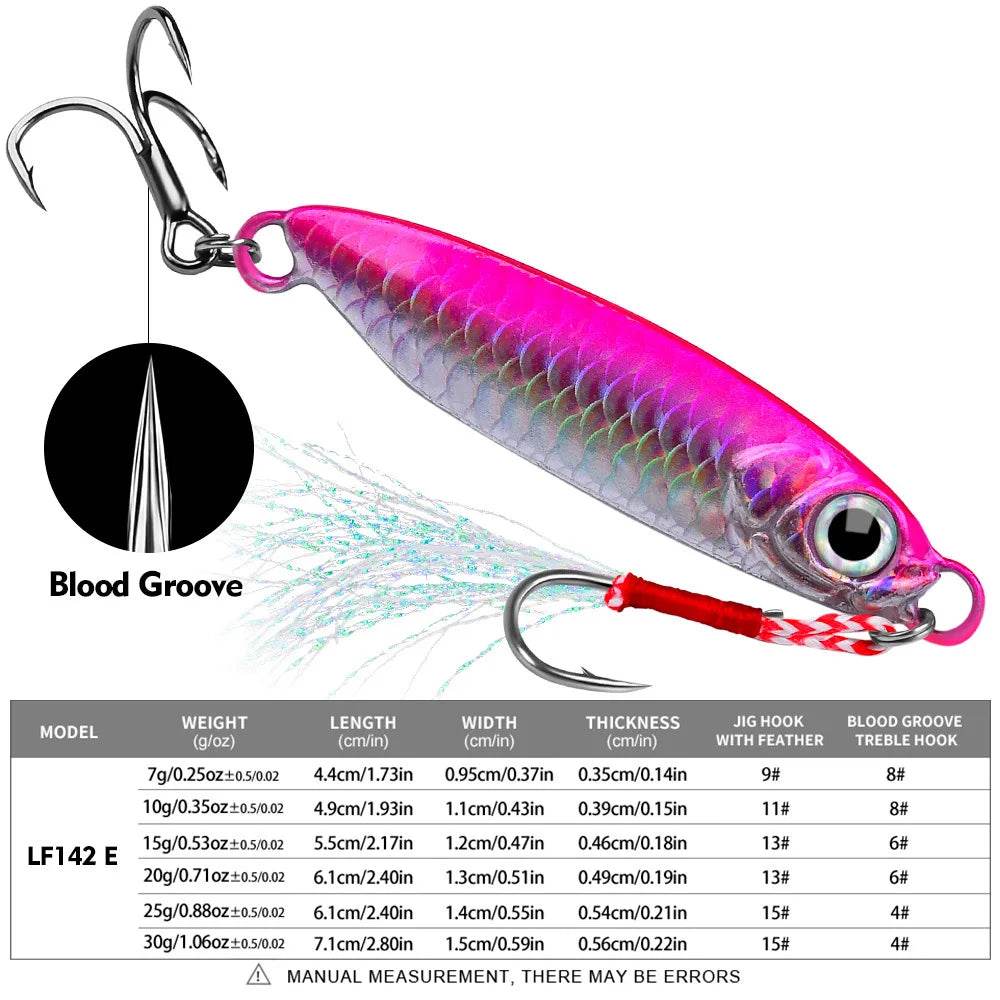 PROBEROS Long-Distance Luya Iron Plate Lure - Fish & Cheaps | Fishing & Outdoor Gear