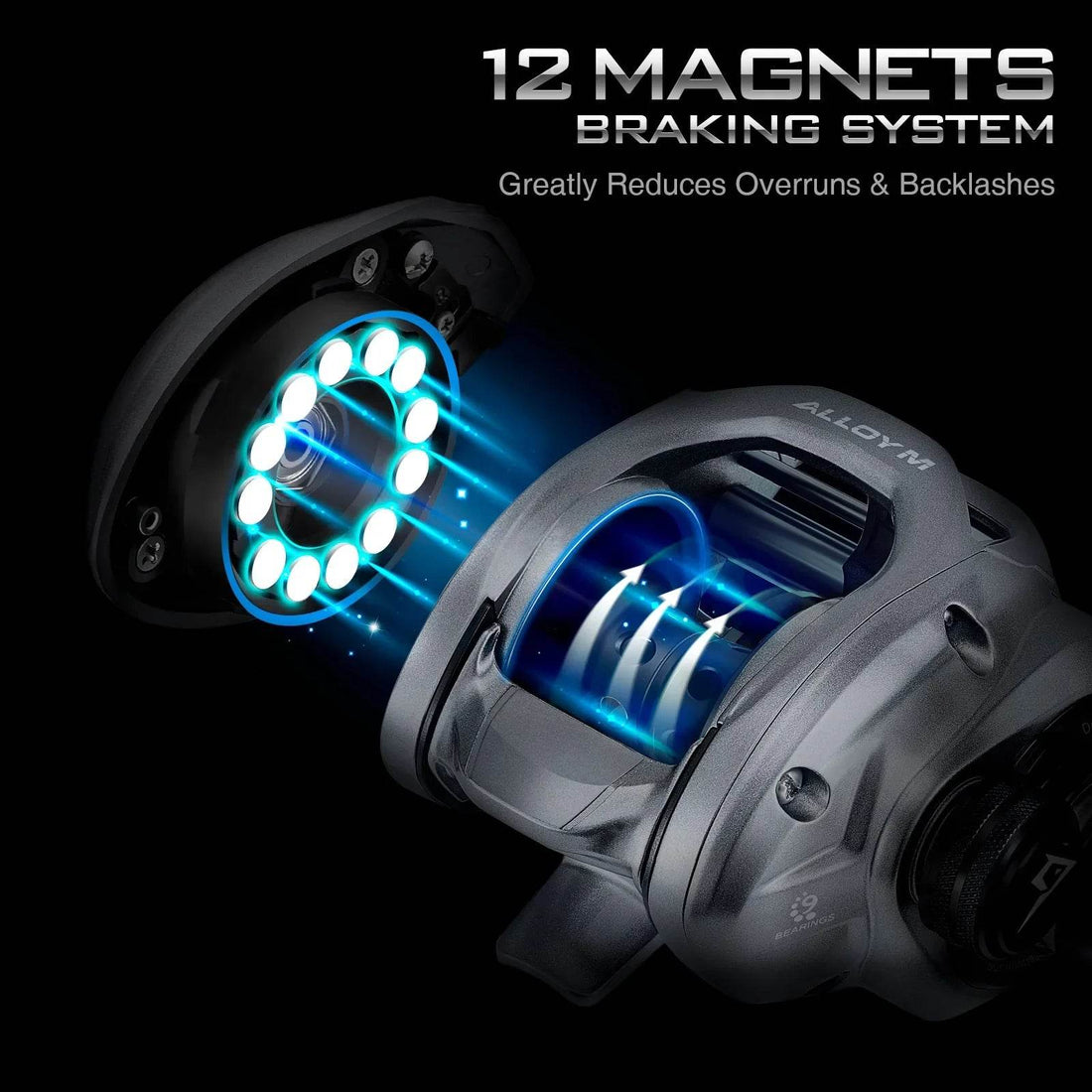 Piscifun Alloy M Metal Baitcasting Reel - Fish & Cheaps | Fishing & Outdoor Gear