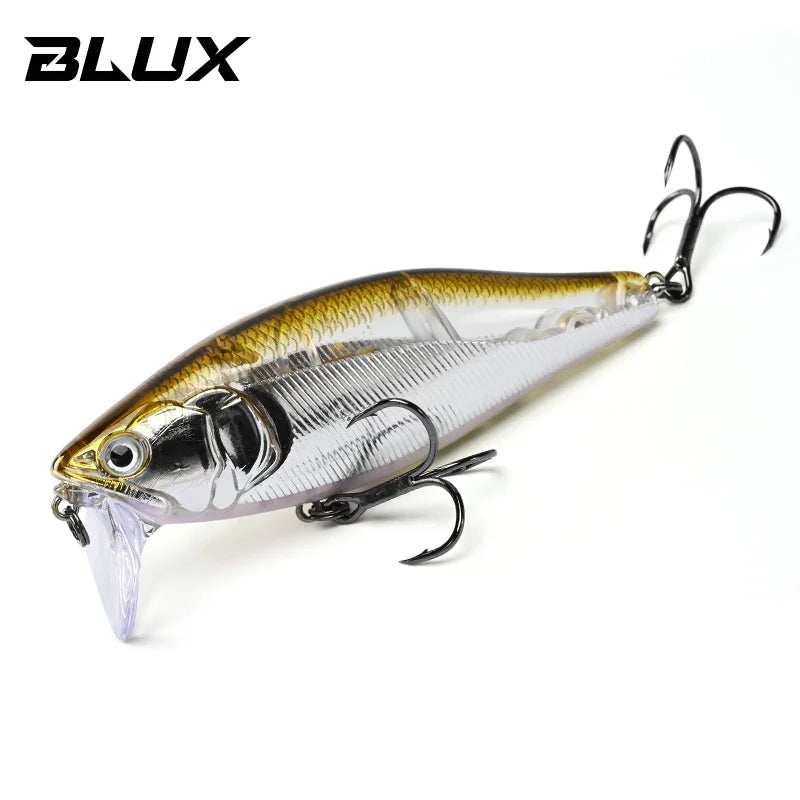 BLUX GIAN 105F Minnow Topwater Fishing Lure 108mm 30g Crank Floating Swimming Hard Bait Noise System Wobbler Shad For Bass Pike