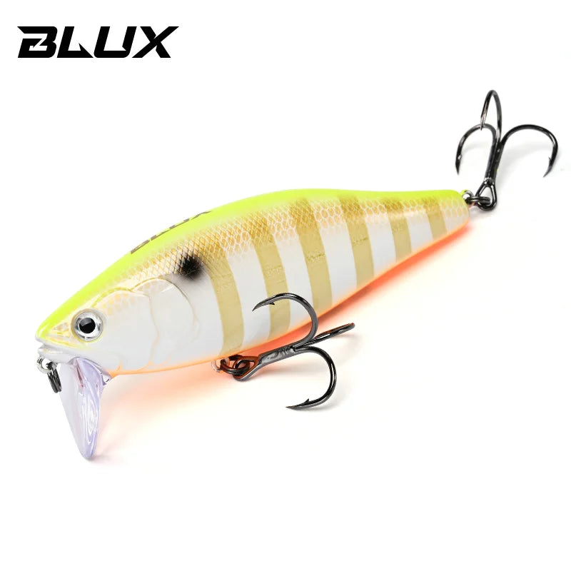 BLUX GIAN 105F Minnow Topwater Fishing Lure 108mm 30g Crank Floating Swimming Hard Bait Noise System Wobbler Shad For Bass Pike