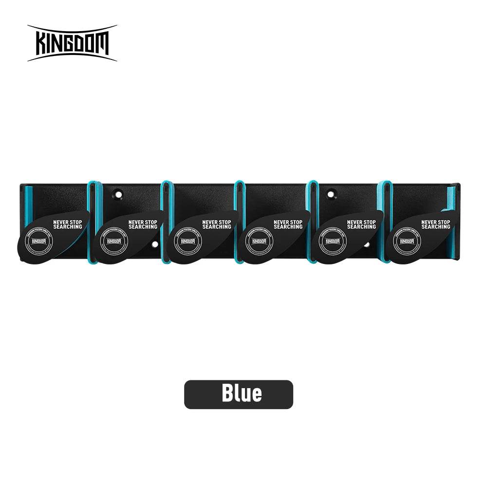 Kingdom 6-Rod Wall Storage Rack - Fish & Cheaps | Fishing & Outdoor Gear