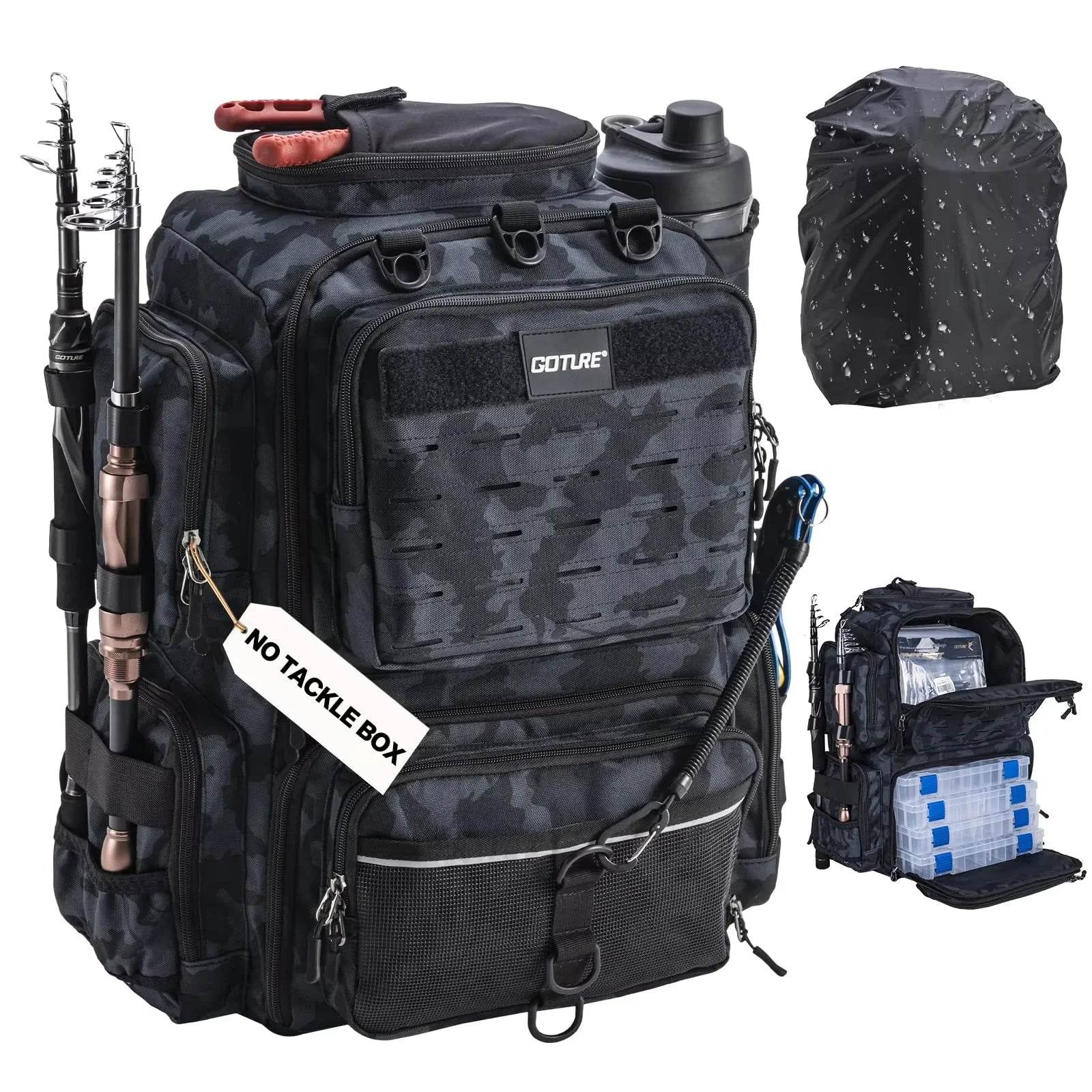 Goture Multifunctional Fishing Backpack 55L - Fish & Cheaps | Fishing & Outdoor Gear