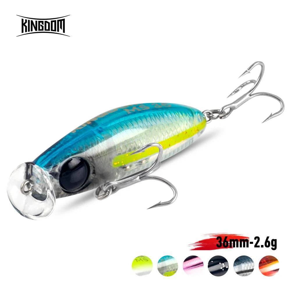 Kingdom Micro Minnow 2.6g – Precision Lure for Every Angler - Fish & Cheaps | Fishing & Outdoor Gear