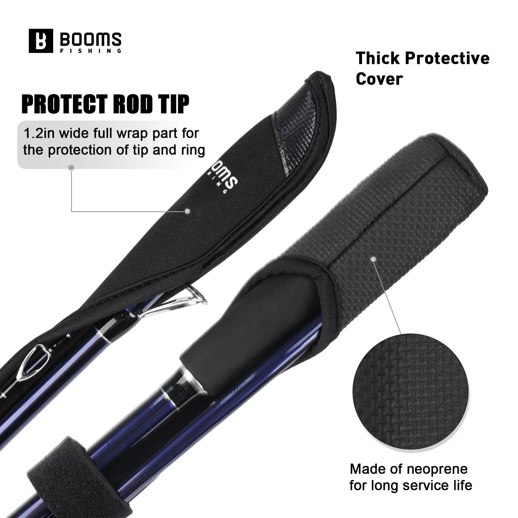 Booms RS7 Rod Protective Sheath – Adjustable & Secure - Fish & Cheaps | Fishing & Outdoor Gear