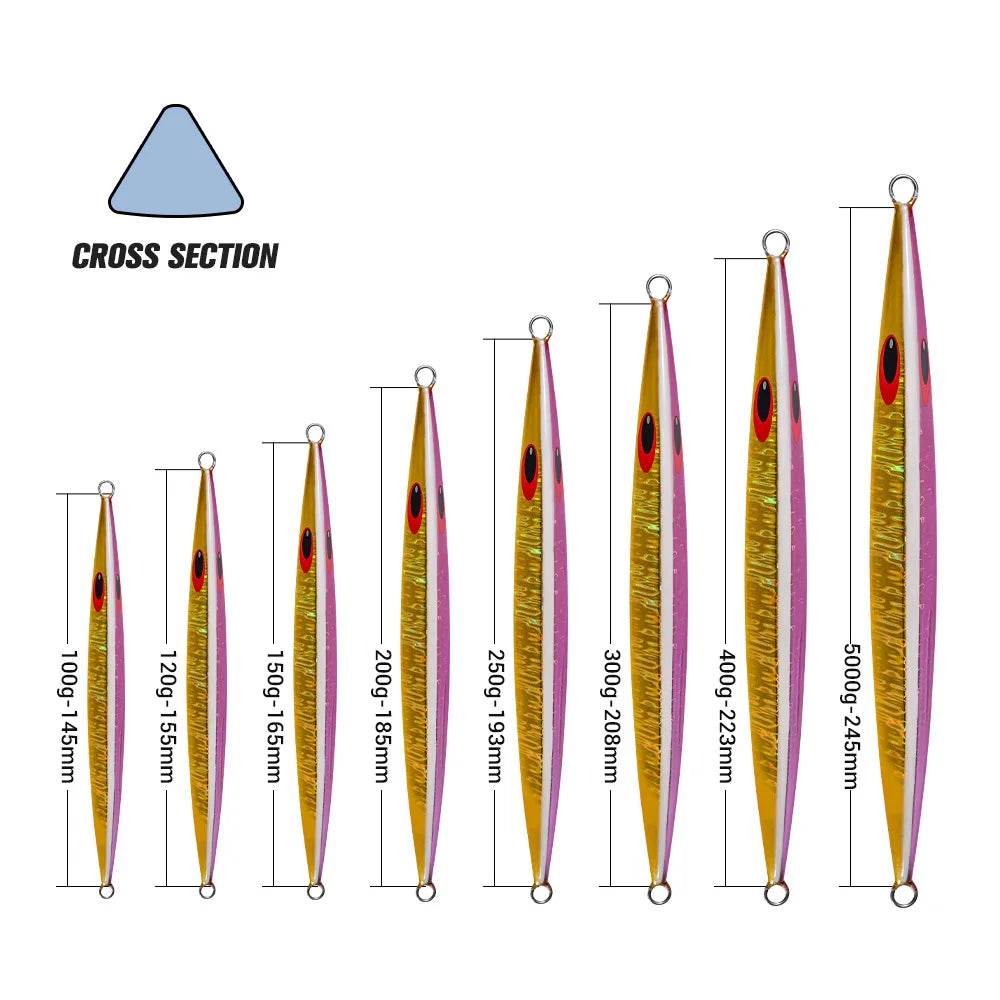 Noeby Metal Jig Lure – Deep Sea Heavy Game - Fish & Cheaps | Fishing & Outdoor Gear