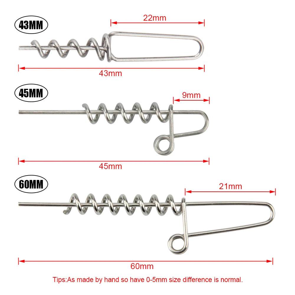 Spinpoler Multi-Depth Lure Pins – 20pcs Stainless Screw Pack - Fish & Cheaps | Fishing & Outdoor Gear