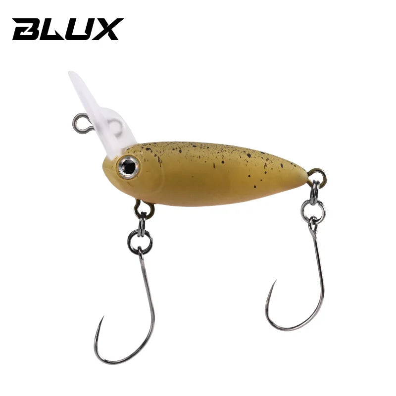 BLUX MANGO S Crankbait 2.7g 30mm Area Trout UssA Wobbler Over Head Lip Crank Fishing Lure Freshwater Artificial Hard Bait