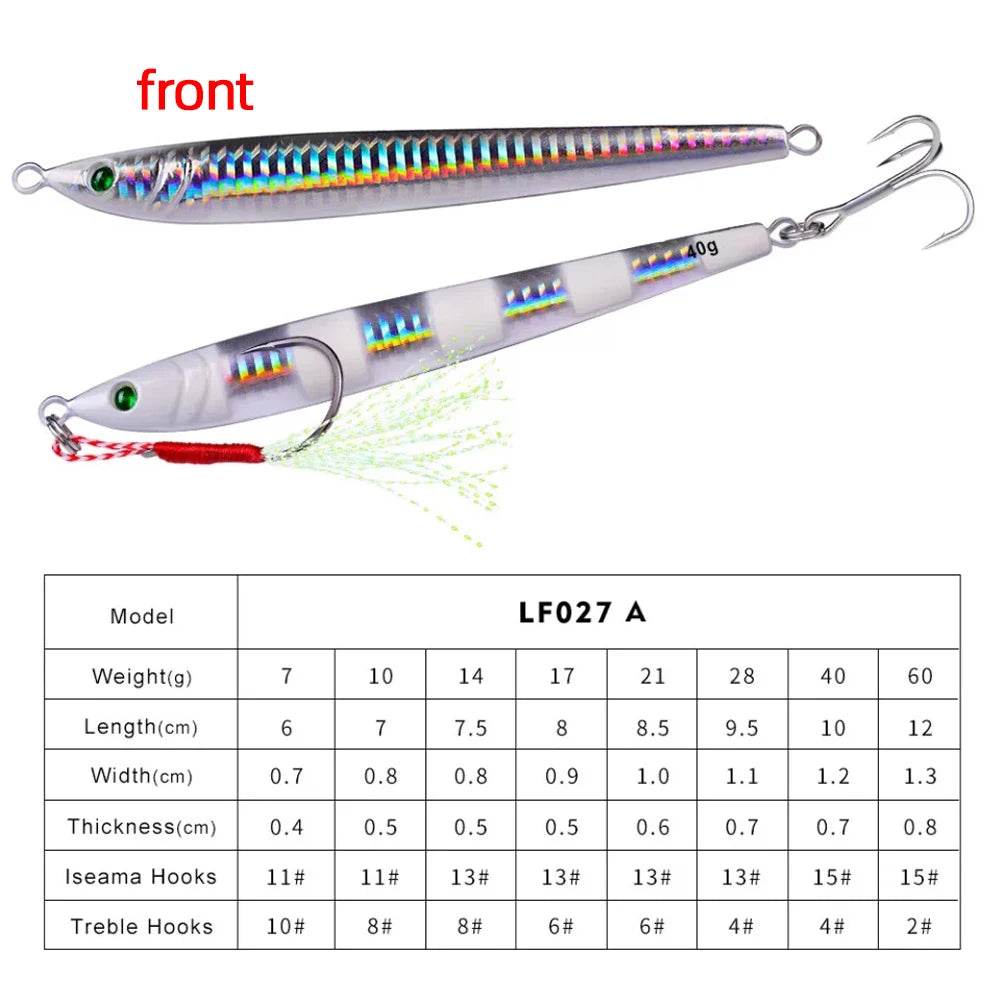 PROBEROS Metal Jig Bait – Trolling & Diving Lure - Fish & Cheaps | Fishing & Outdoor Gear